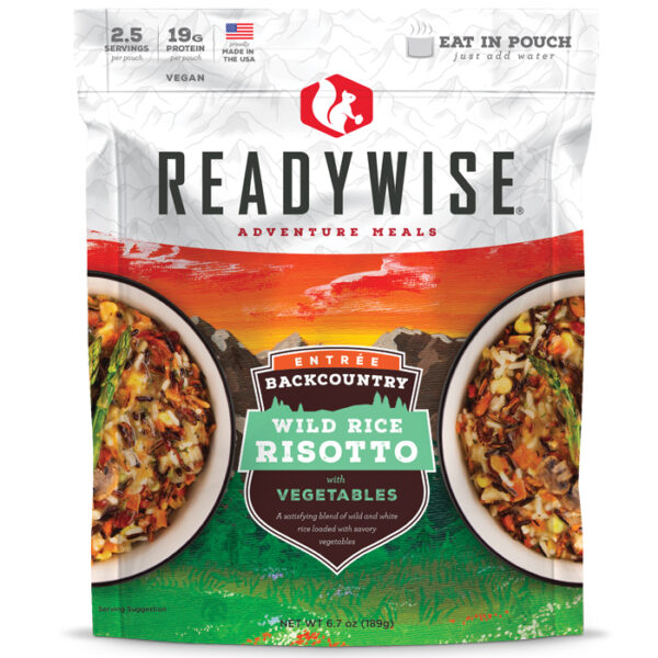 Backcountry Wild Rice Risotto with Vegetables